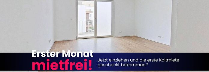 1. AFFITTO GRATUITO: Luminoso appartamento di nuova costruzione con 3 locali, balcone e cucina componibile