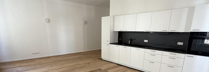 Küche und Wohnbereich