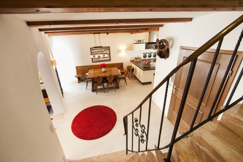 Blick zum Esszimmer