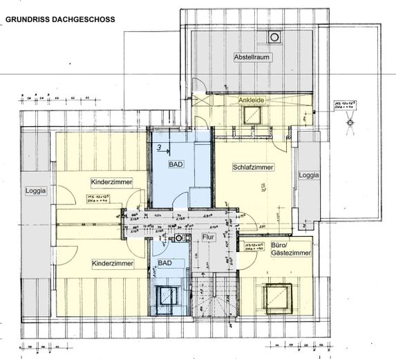 Grundriss Dachgeschoss