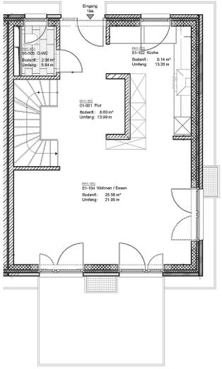 Exklusives Reihenendhaus | Neubau | Erstbezug | Wärmepumpe | PV-Anlage – Erdgeschoss
