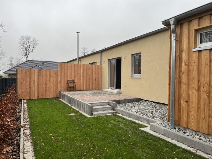4-Raum-Wohnung in Lieblingshof - Doppelhaushälfte – Terrasse
