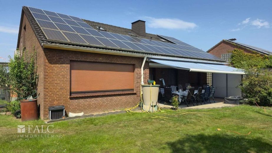 Familien Herzlich Willkommen - ruhiges Wohnen in Wesel – Gartenansicht