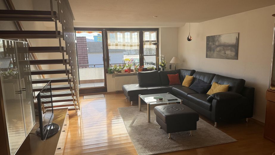 Wohnzimmer zur Terrasse