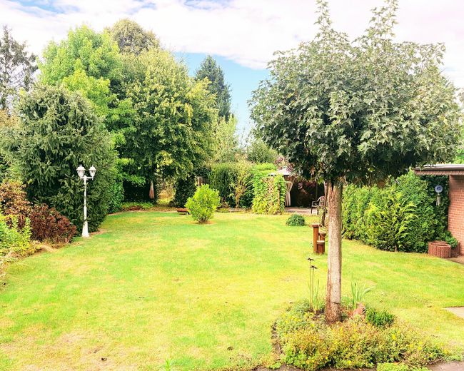 Drei freie Wohnungen, großer Garten – Mehrgenerationenwohnen in Werne – Garten – Platz im Grünen