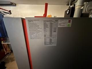 Charmant vrijstaand huis met balkon, garage en tuin – uw nieuwe thuis in Prausitz – Heizung