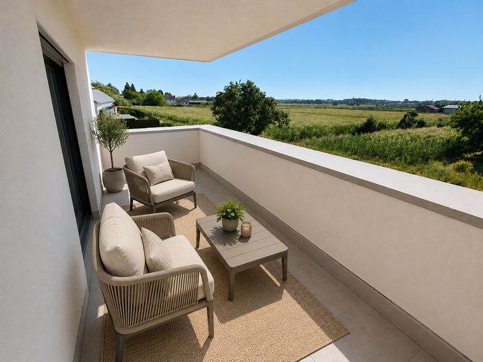 Neubau-Erstbezug | Helle 2-Zimmer-Wohnung mit Balkon und Garten ca. 100 m² | KfW 40 QNG – Foto 5