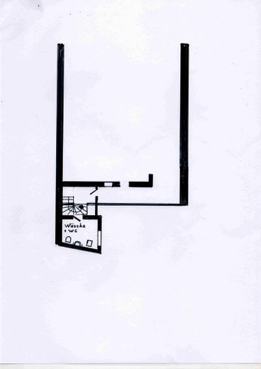 Schöne Maisonettewohnung =  Haus im Haus / gewerblich geeignet als Mitarbeiter-Unterkunft – Zwischengesc EG-OG Waschr/Toil