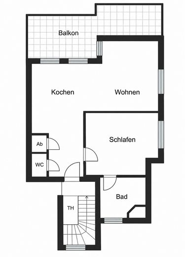 Hochwertig modernisierte Endetagenwohnung in begehrter Wohnlage – provisionsfrei – 2. Obergeschoss