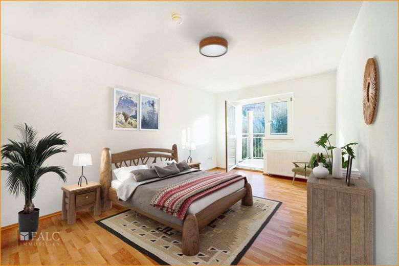 Schlafzimmer visualisiert