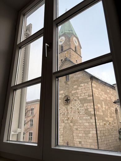 Ausblick auf die Kirche