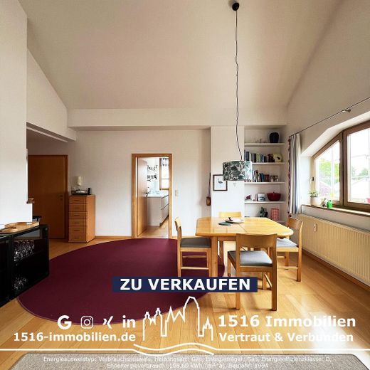 3-room attic apartment with sunny balcony – Essbereich