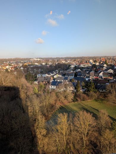 Ausblick Schlafzimmer 