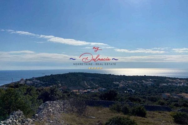 Kanica, Bauland mit unverbaubarem Panorama Meerblick