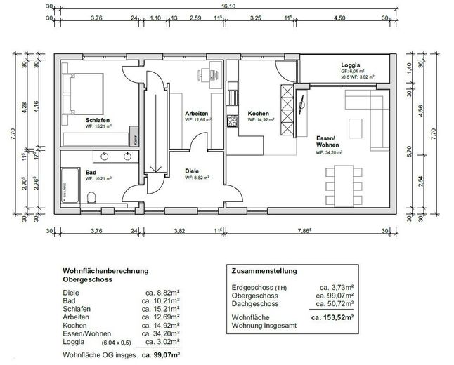 Grundriss OG