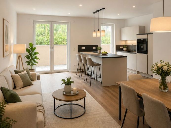 Frei ab sofort - stillvolle Maisonettewohnung im Erdgeschoss (Haus im Haus) – फोटो 1