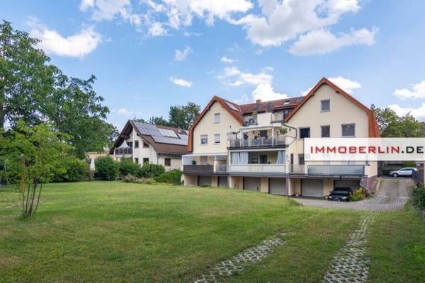 IMMOBERLIN.DE - Vivienda familiar con terraza oeste y plaza de garaje subterráneo en una zona tranquila