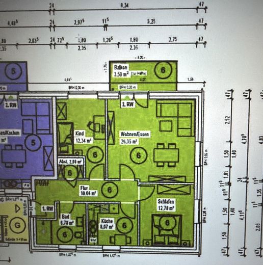 Nuovo appartamento di 3 locali a Heide – Grundriss