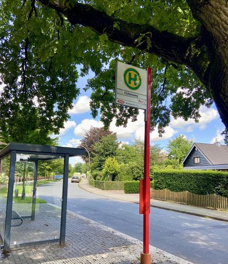 إطلالة على المساحات الخضراء عند غابة المدينة – Bus 594 Norderstedt - Wedel