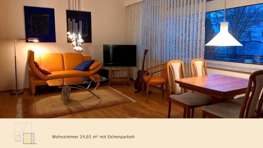 Wohnzimmer Ansicht 1