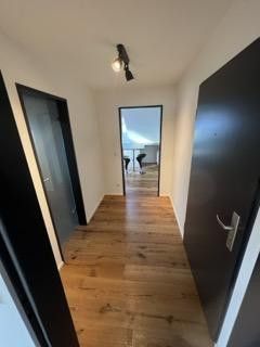 Modern 2.5-room maisonette apartment with south-facing balcony & walk-in closet in Münster-Hiltrup – Flur und Eingang