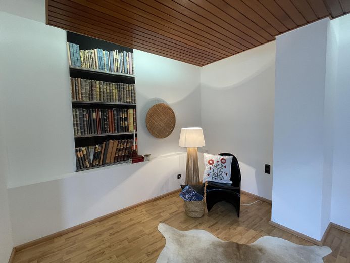 Il vostro angolo di Rheindürkheim – con cortile, carport e riscaldamento nuovo – Wohnzimmer Teilansicht 