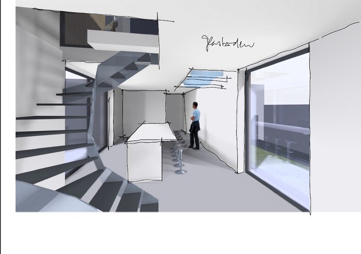 Plot for detached architect-designed house with approved preliminary building application – Foto 9