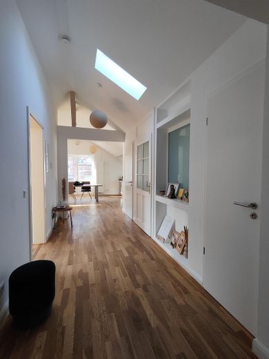 Flur, Blick aus dem Bad