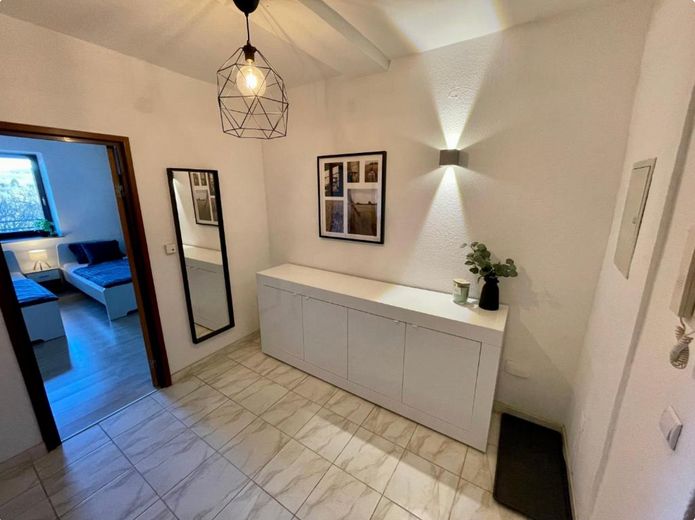Balkonlu, asansörlü, ankastre mutfaklı, yüzme havuzlu/saunalı ve isteğe bağlı kapalı otopark yeri bulunan, tamamen mobilyalı 49 m² daire – Fotoğraf 14