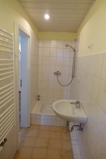 Dusche im Gäste-WC