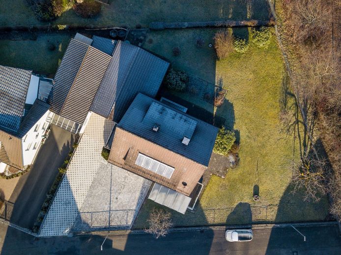 Grundstück von oben