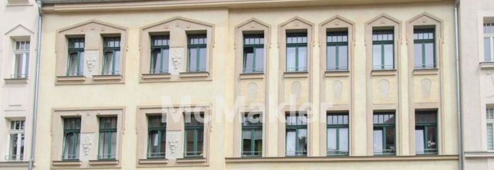 Leipzig-Zentrumsnah: Denkmalgeschützte 3-Zimmer-Wohnung mit Balkon