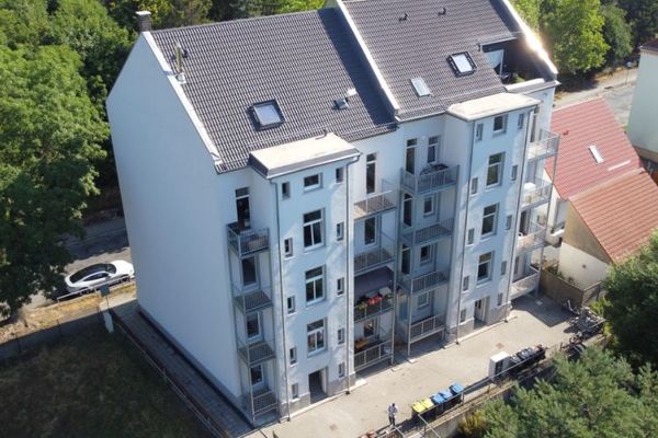Vacant 2-room apartment on the 3rd floor with a balcony in Mölkau