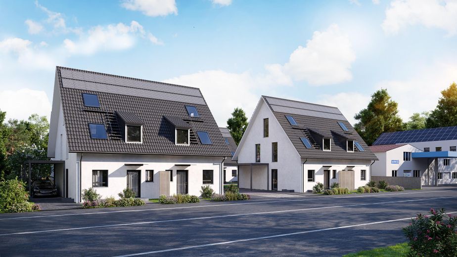 Straßenansicht Haus 1-4