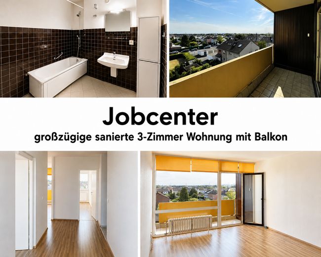 Jobcenter – جوب سنتر – Джобцентер – ¡tu nuevo piso está listo! – Wohnung