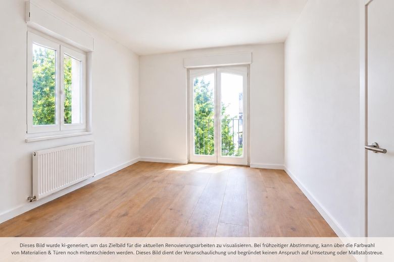 Erstbezug 4-Zimmer Wohnung mit Balkon in Stuttgart West – Zimmer 1