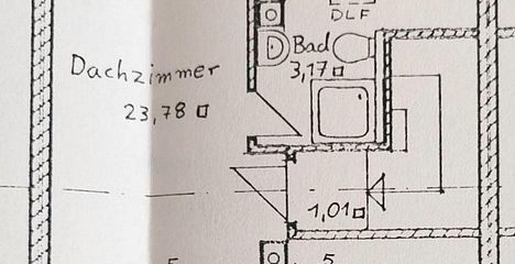 Grundriss Dachgeschoss