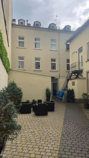 Hinterhof zur Benutzung