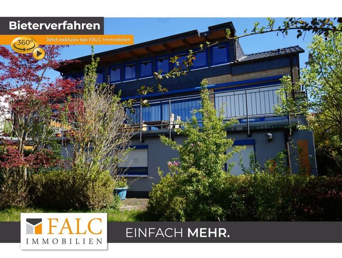 Ein Haus - 4 Wohnungen - ca. 555 m² Wfl. auf ca. 900 m² Grundstück von FALC-Immobilien Göttingen – Blick von der Strasse