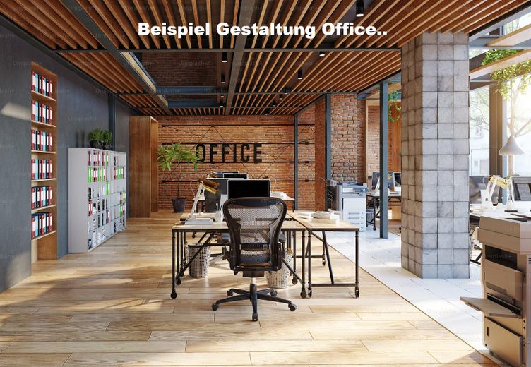 Propiedad rural idílica / paraíso natural - cerca de Múnich – Beispiel Gestaltung Office...