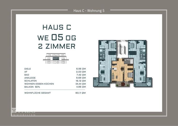 Altstadt- Stausee- Kettwig- AFA 5 % + Sonderabschreibung 5 % – Grundriss