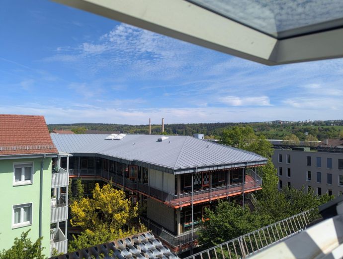 3 Zimmer Wohnung in Pforzheim nahe dem Enzauenpark – Aussicht