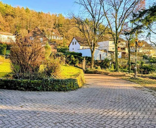 Schöne Wohngebäude mit zwei Wohnhäusern in Kaiserslautern-Erlenbach zum Verkauf – Einfahrt