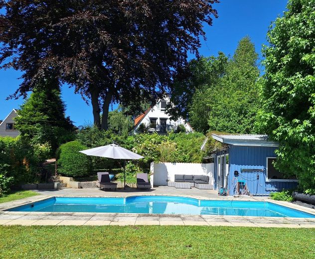 Gartenansicht Richtung Haus