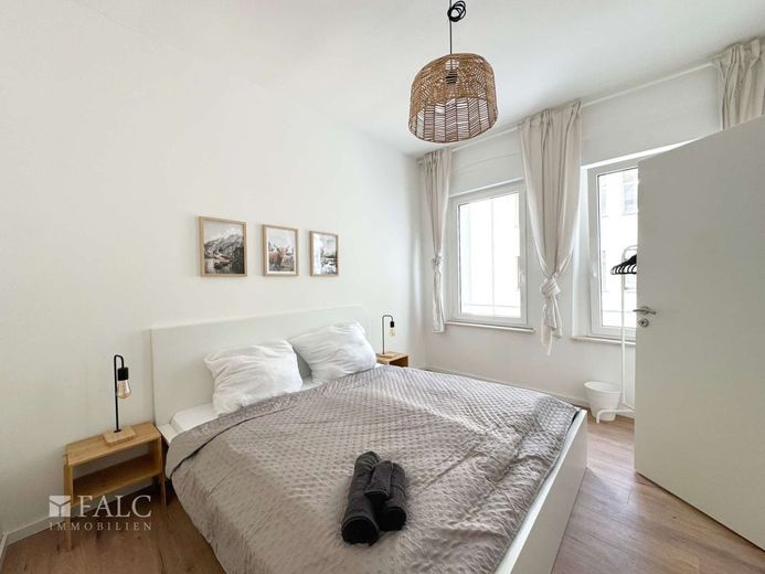 Mehrfamilienhaus-12 Wohnungen-Energieklasse A – Schlafzimmer