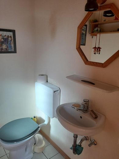 wolnostojący dom jednorodzinny z pięknym ogrodem – Gästetoilette