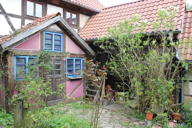 Innenhof Hauseingang