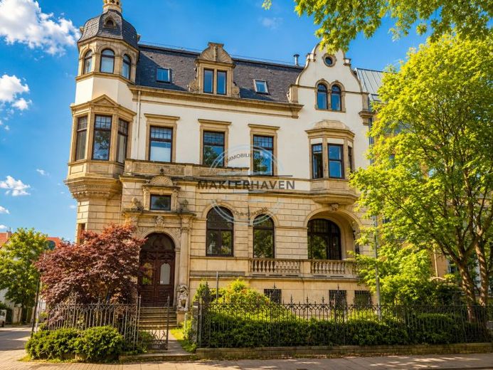 Bremer Kulturdenkmal: Eindrucksvolle Villa mit außergewöhnlichem Ambiente zu verkaufen. – फोटो 1