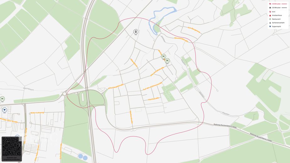 Wohnen mit Perspektive - großzügiges Zweifamilienhaus in begehrter Lage – Lageplan