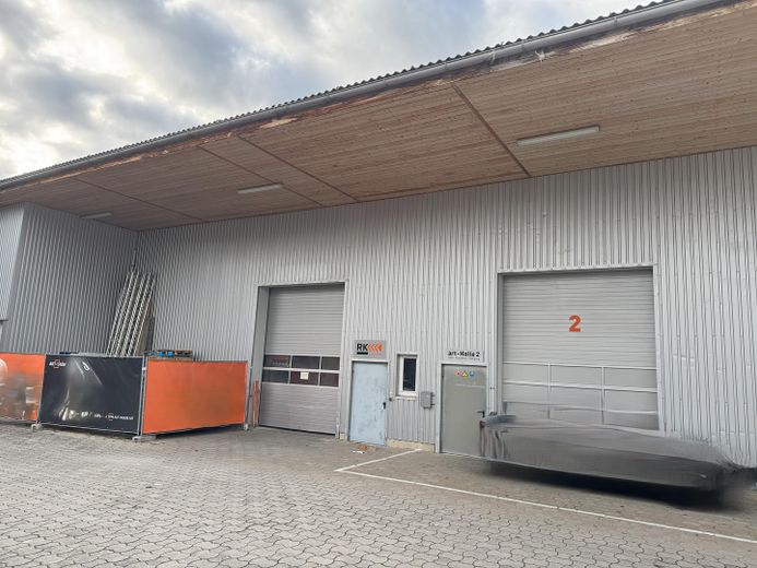 Vordach Halle 2